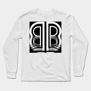 Letter D, the pattern 3 Long Sleeve T-Shirt